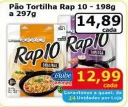 Mialich Supermercados Pão Tortilha Rap 10 oferta