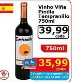 Mialich Supermercados Vinho Viña Pinilla Tempranillo oferta