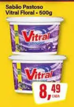 Rede Supermarket Sabão Pastoso Vitral Floral - 500g oferta