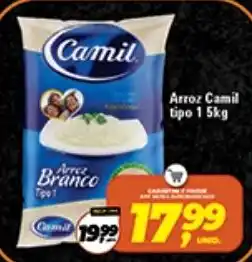 Safra Supermercados Arroz Camil tipo 1 oferta