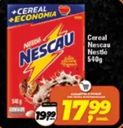 Safra Supermercados Cereal Nescau Nestlé oferta