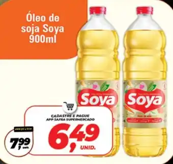 Safra Supermercados Óleo de soja soya oferta