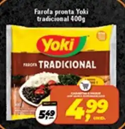 Safra Supermercados Farofa pronta yoki tradicional oferta