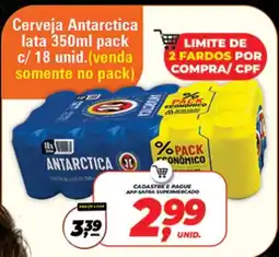 Safra Supermercados Cerveja Antarctica oferta
