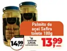 Safra Supermercados Palmito de açaí Safira toleto oferta