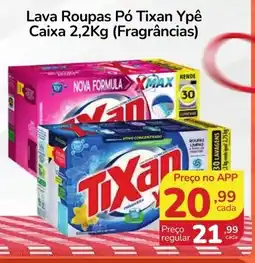 Rede Mais Supermercados Lava Roupas Pó Tixan Ypê oferta