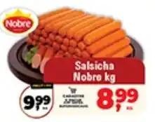 Safra Supermercados Salsicha Nobre kg oferta