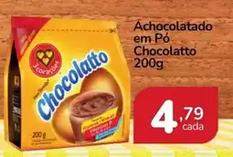 Rede Mais Supermercados Achocolatado em Pó Chocolatto oferta