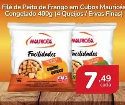 Rede Mais Supermercados Filé de peito de frango em cubos mauricéa oferta