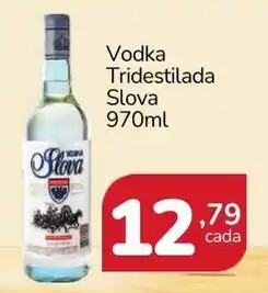 Rede Mais Supermercados Vodka Tridestilada Slova oferta