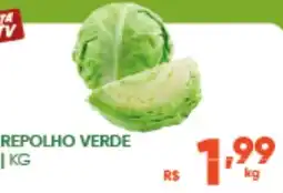 Pais e Filhos Supermercados Repolho verde oferta