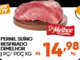 Pais e Filhos Supermercados Pernil suíno resfriado dimelhor oferta