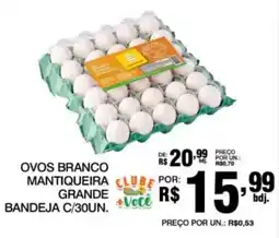 Supermercados Alvorada ovos branco mantiqueira grande oferta