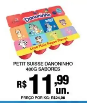 Supermercados Alvorada Petit suisse danoninho oferta