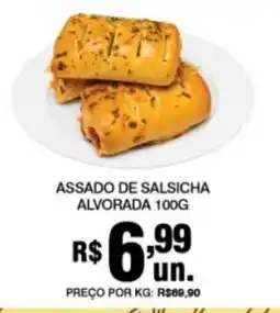 Supermercados Alvorada Assado de Salsicha Alvorada oferta
