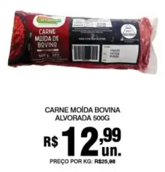 Supermercados Alvorada Carne moída bovina alvorada oferta