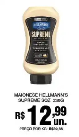 Supermercados Alvorada Maionese hellmann's supreme sqz oferta