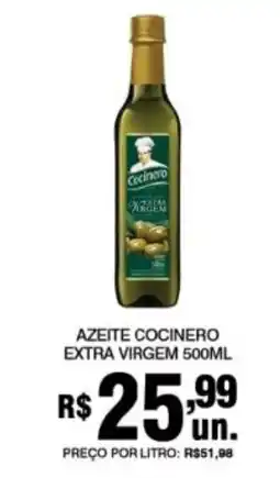 Supermercados Alvorada azeite cocinero extra virgem oferta
