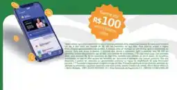 Supermercados Alvorada Ganhe até R$ 100 em créditos Vibe oferta