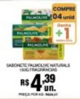 Supermercados Alvorada Sabonetes palmolive naturais oferta