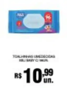 Supermercados Alvorada toalhinhas umedecidas mili baby c/10un. oferta