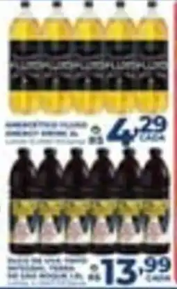 Supermercados Tridico suco de laranja energético oferta