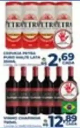 Supermercados Tridico copa pina petra puro branco lata oferta