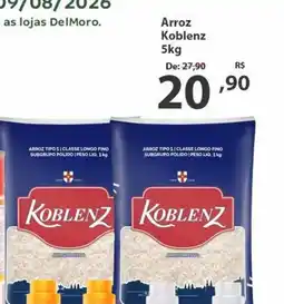 Del Moro Supermercados Arroz Koblenz oferta
