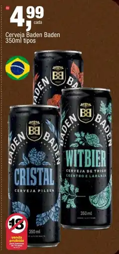 Frangolândia Cerveja Baden Baden oferta