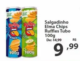 Del Moro Supermercados Salgadinho Elma Chips Ruffles Tubo oferta