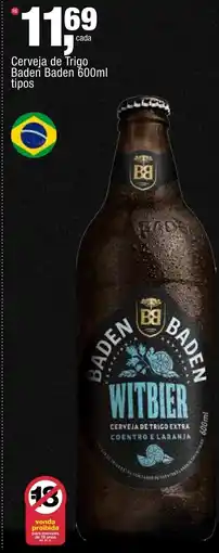 Frangolândia Cerveja de trigo baden baden 600ml tipos oferta