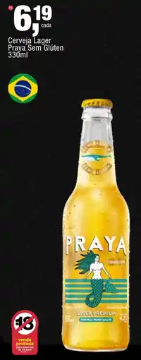 Frangolândia Cerveja lager praya sem glúten oferta