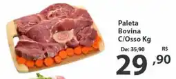 Del Moro Supermercados Paleta Bovina C/Osso Kg oferta