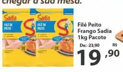 Del Moro Supermercados Filé peito frango sadia oferta