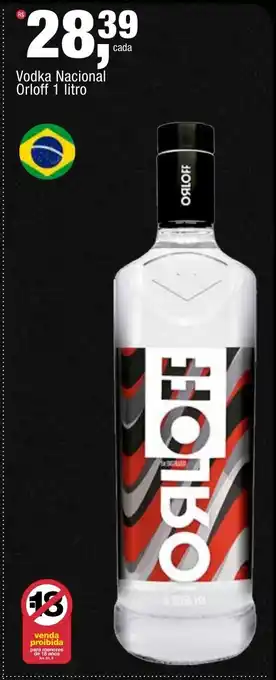 Frangolândia Vodka nacional orloff oferta