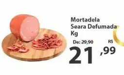 Del Moro Supermercados Mortadela Seara Defumada oferta