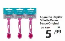 Del Moro Supermercados Aparelho Depilar Gillette Venus Suave Original oferta