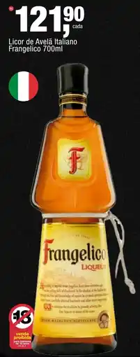 Frangolândia Licor de Avelã Italiano Frangelico oferta