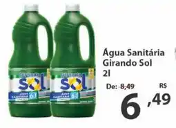 Del Moro Supermercados Água Sanitária Girando Sol oferta