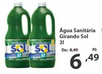 Del Moro Supermercados Água Sanitária Girando Sol oferta