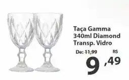 Del Moro Supermercados Taça Gamma Diamond Transp. Vidro oferta