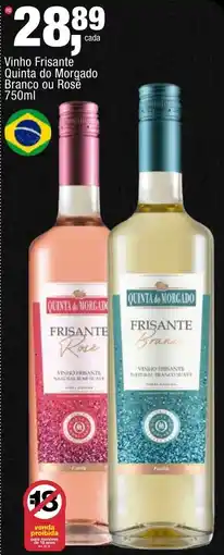 Frangolândia Vinho Frisante Quinta do Morgado Branco ou Rosé oferta