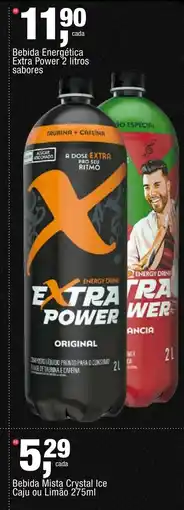 Frangolândia Bebida Energética Extra Power 2 litros sabores oferta