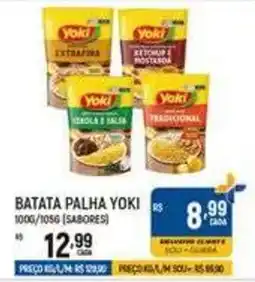 Supermercado Guará batata palha yoki oferta