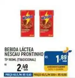 Supermercado Guará Bebida láctea nescau prontinho oferta