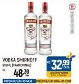 Supermercado Guará vodka smirnoff oferta