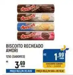 Supermercado Guará Biscoito recheado amori oferta