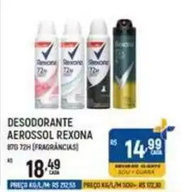 Supermercado Guará Desodorante aerossol rexona oferta