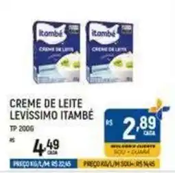 Supermercado Guará Creme de leite leviSSimo itambé oferta