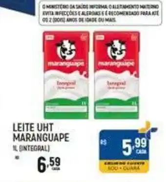 Supermercado Guará Leite uht maranguape 1l (integral) oferta